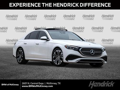 Polar White 2025 Mercedes-Benz E-Class 4MATIC