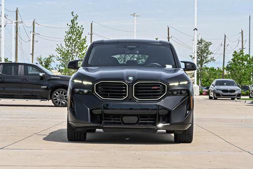 Black Sapphire Metallic 2025 BMW XM Label Red