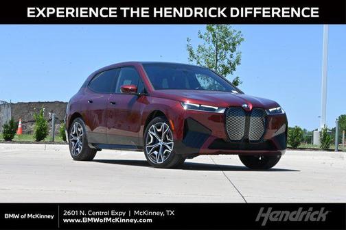 Aventurin Red Metallic 2025 BMW iX xDrive50