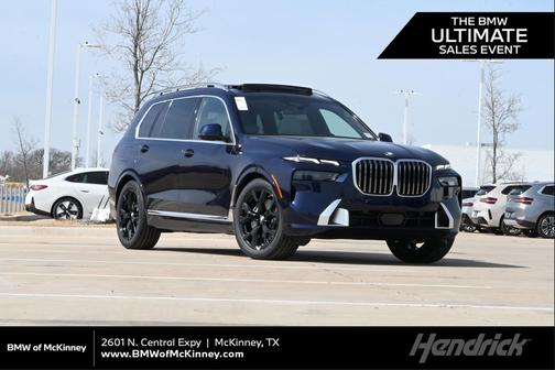 Tanzanite Blue II Metallic 2026 BMW X7 xDrive40i