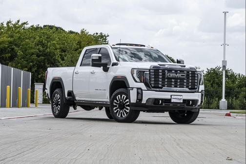 White Frost Tricoat 2024 GMC Sierra 2500 Denali Ultimate
