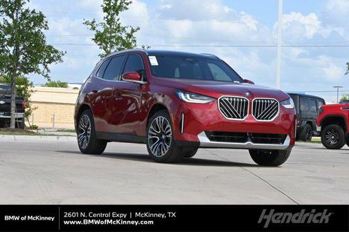 Vegas Red Metallic 2026 BMW X3 30 xDrive