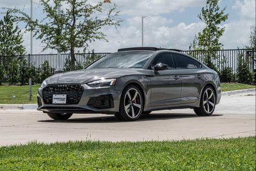 Chronos Gray Metallic 2024 Audi A5 Sportback 45 S Line Premium Plus