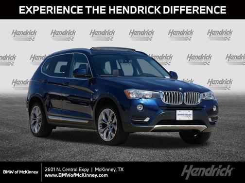 Deep Sea Blue Metallic 2017 BMW X3 xDrive28i