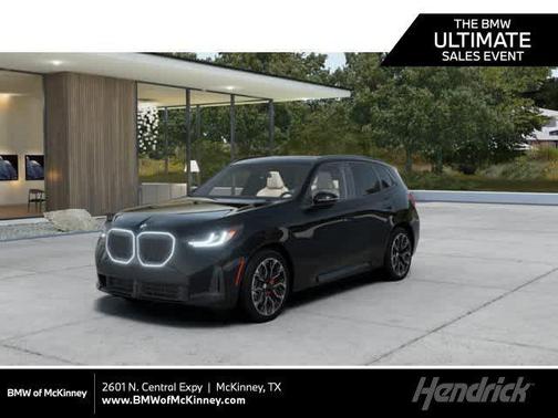 Black Sapphire Metallic 2026 BMW X3 30 xDrive
