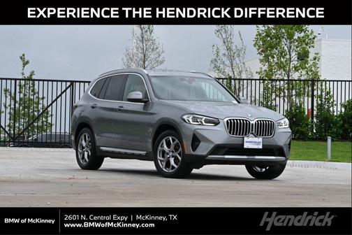 Skyscraper Grey Metallic 2024 BMW X3 xDrive30i