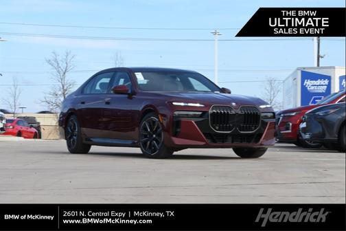 Aventurin Red Metallic 2026 BMW 760 xDrive