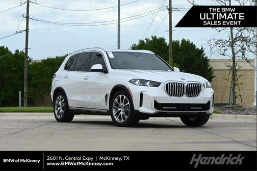 Mineral White Metallic 2026 BMW X5 PHEV xDrive50e