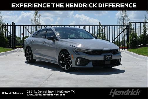 Wolf Gray 2025 Kia K5 GT-Line