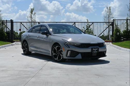 Wolf Gray 2025 Kia K5 GT-Line