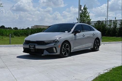 Wolf Gray 2025 Kia K5 GT-Line