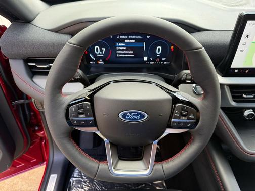 Rapid Red Metallic Tinted Clearcoat 2026 Ford Explorer ST-Line