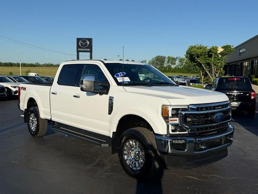 Oxford White 2022 Ford F-350 Lariat