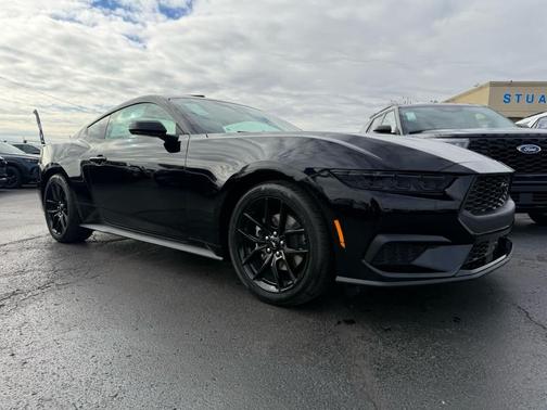 Shadow Black 2026 Ford Mustang EcoBoost Coupe