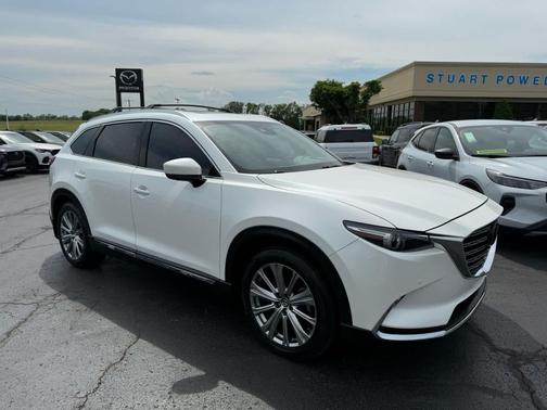 Snowflake White Pearl Mica 2021 Mazda CX-9 Signature