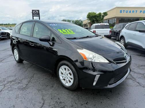 Black 2013 Toyota Prius v Two