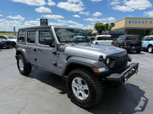 Billet Silver Metallic Clearcoat 2018 Jeep Wrangler Unlimited Sport