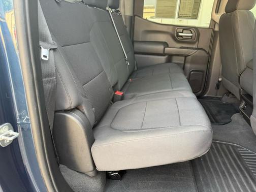Northsky Blue Metallic 2021 Chevrolet Silverado 1500 Custom