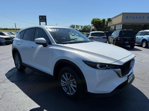 Rhodium White Metallic 2023 Mazda CX-5 2.5 S Preferred Package