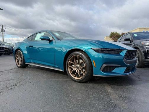 Adriatic Blue Metallic 2026 Ford Mustang EcoBoost Coupe