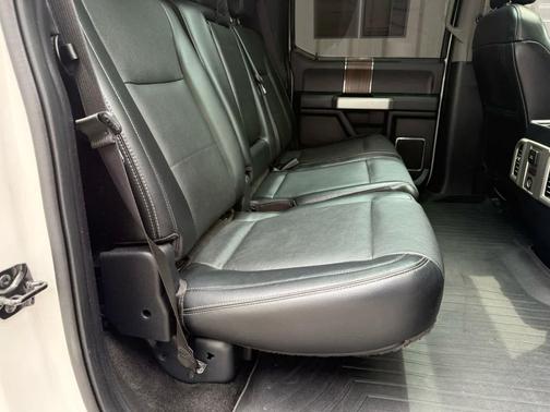 White Platinum Metallic Tri-Coat 2015 Ford F-150 Lariat