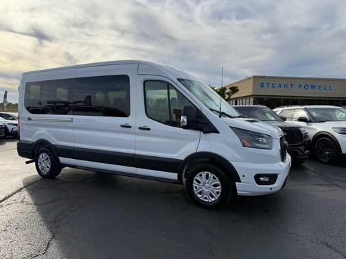Oxford White 2026 Ford Transit-350 XLT Cargo Van