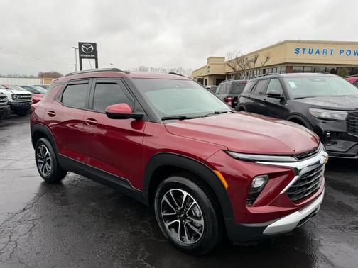 Crimson Metallic 2024 Chevrolet Trailblazer LT SUV