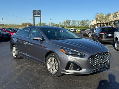 Machine Gray 2018 Hyundai SONATA Limited