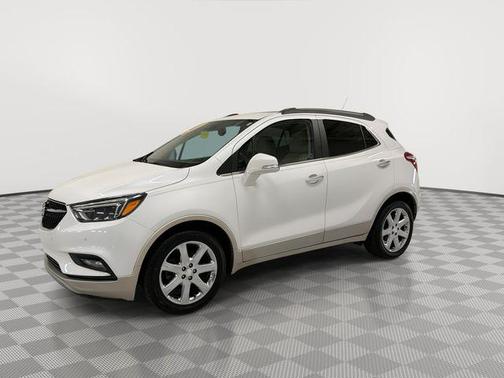 White Frost Tricoat 2017 Buick Encore Premium