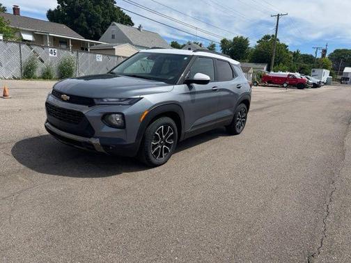Satin Steel Metallic 2021 Chevrolet Trailblazer ACTIV