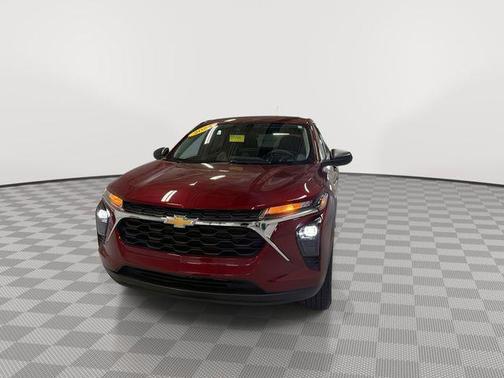 Crimson Metallic 2024 Chevrolet Trax LS