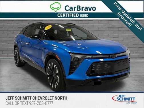 Riptide Blue Metallic 2026 Chevrolet Blazer EV AWD RS