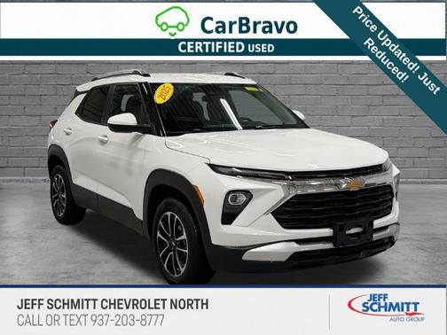 Summit White 2025 Chevrolet Trailblazer LT