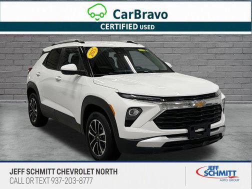 Summit White 2025 Chevrolet Trailblazer LT