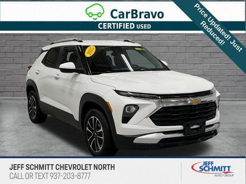 Summit White 2025 Chevrolet Trailblazer LT
