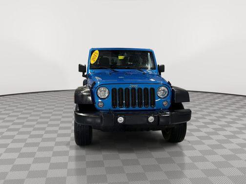 Hydro Blue Pearl Coat 2015 Jeep Wrangler Sport