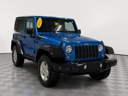 Hydro Blue Pearl Coat 2015 Jeep Wrangler Sport