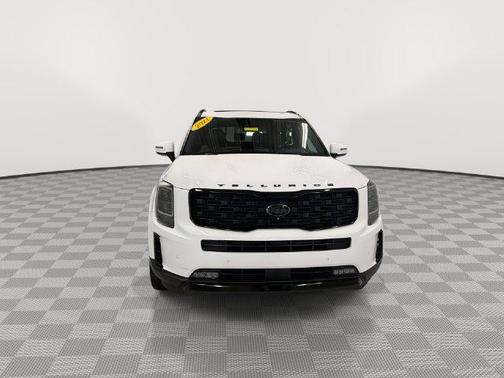 Glacial White Pearl 2021 Kia Telluride SX