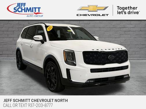 Glacial White Pearl 2021 Kia Telluride SX