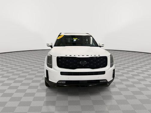 Glacial White Pearl 2021 Kia Telluride SX