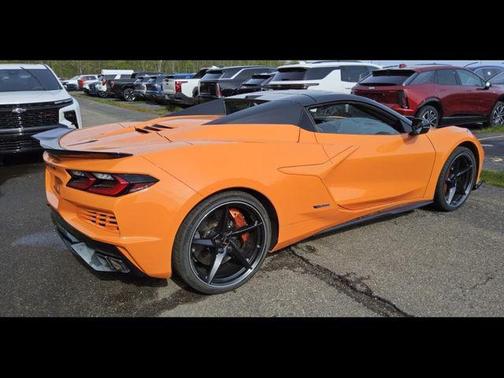 Amplify Orange Tintcoat 2024 Chevrolet Corvette E-Ray RWD Convertible 3LZ