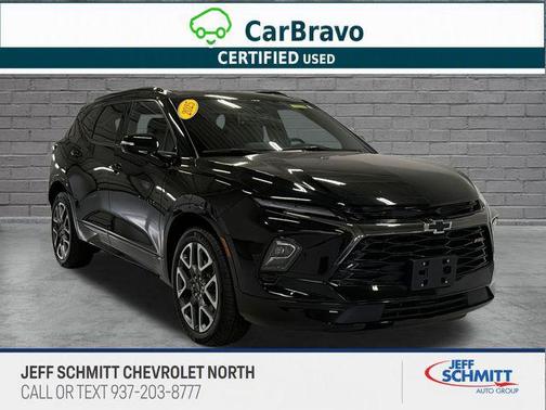 Black 2025 Chevrolet Blazer RS