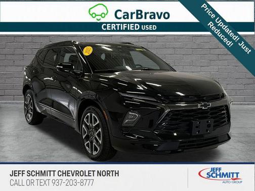 Black 2025 Chevrolet Blazer RS