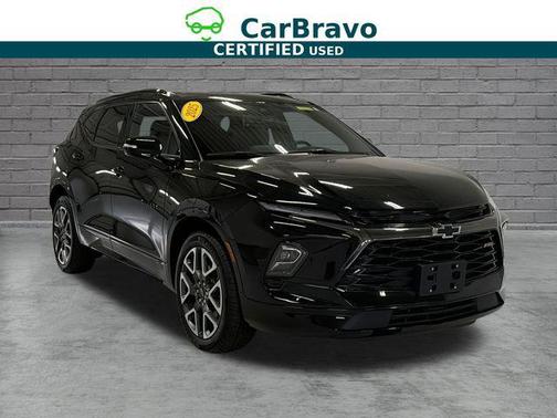 Black 2025 Chevrolet Blazer RS