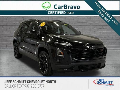 Mosaic Black Metallic 2025 Chevrolet Equinox AWD RS