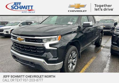 Black 2025 Chevrolet Silverado 1500 LT