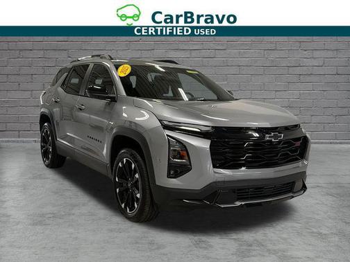 Sterling Gray Metallic 2025 Chevrolet Equinox AWD RS