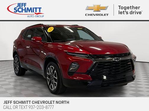 Radiant Red Tintcoat 2025 Chevrolet Blazer RS