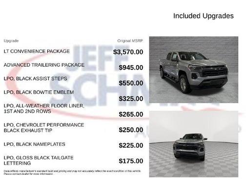 Sterling Gray Metallic 2026 Chevrolet Colorado LT
