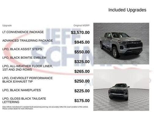 Sterling Gray Metallic 2026 Chevrolet Colorado LT